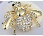 bee pin brooch Pink Fashion jewelry FAST Free Ship 1.8 Inch