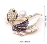 goldfish Fish brooch Pin Fashion jewelry NEW Fast FREE SHIP
