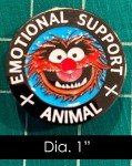 The Muppets: Emotional Support Animal Enamel pin