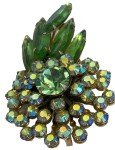 Judy Lee Vintage Pineapple Brooch