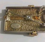 Vintage Premier Designs Christmas Package Pin/Pendent  