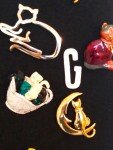 Vintage Cat Brooch Pin ~ Sold Individually ~ 43 to Choose From ~ Whimsical