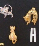Vintage Cat Brooch Pin ~ Sold Individually ~ 43 to Choose From ~ Whimsical