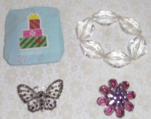 Vintage Mixed Jewelry Boho Style Lot  Plus Gift (K4)