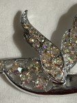 Vintage Sarah Coventry "Bird of Paradise"  (1965) Brooch Pin Rhinestone