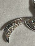 Vintage Sarah Coventry "Bird of Paradise"  (1965) Brooch Pin Rhinestone