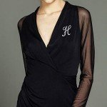 LiaSun 26 Letters Brooches Silver Plated Metal Broaches Pins-Clear Crystal Initial Breastpin (1pcs-H)