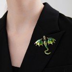 fly dragon Enamel Lapel Pins Brooch Jeans Badges backpack Jewelry for Clothing Badges accessories decor wedding gift DIY man