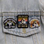 Vintage I Never Said That Funny Jesus Enamel Pin Brooch Pines Lapel Pins Badge on Backpack Clothing Accessories Fashion Jewelry