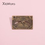 Divination board Pin Yes Or No The Magic Power Gothic Brooch Lapel Badges Adventure Journey Jewelry Gift For Fan Player Friends