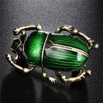 Vintage Jewelry Insect Beetle Brooches For Women Kids Enamel Green Purple Animal Insects Brooch Jewelry Christmas Gifts