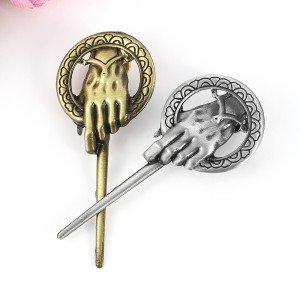 Vintage Hand Of The King Metal Brooch A Song of Ice and Fire Pin Badge Retro Punk Style Movie Jewelry And Clothing Accessories