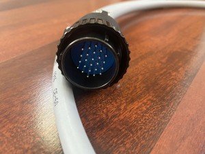 FANUC 24 PIN HIGH FLEX CUSTOM EE CABLE, 4FT LONG