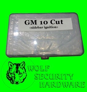 Custom Pin Tumbler Wafer Spring Kit GM 10 Cut Sidebar Ignition Lock