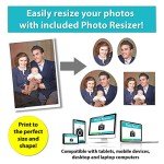 Photo Lapel or Tie Pin for Groom Wedding Memorial Funeral Boutonniere Pin Add Your Own Photo with Photo Resizing Software Gift for Groomsmen or Bouquet
