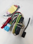 Curt Custom Wiring Connector Harness 56382 4-Pin for Honda Odyssey Black
