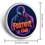 Custom Pins – Design Your Own Personalized Lapel Badge with Your Text, Logo, or Image - Round