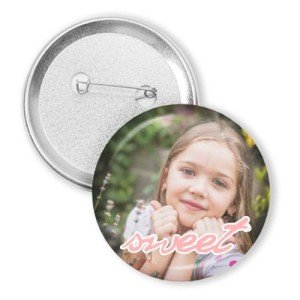 Custom Button Pins, Custom Buttons Custom Pins, Custom Photo Buttons Pins, Campaign Buttons Photo Buttons Custom Badge Make Your Own Buttons, Button Pins(Large- 2.28 inch)