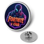 Custom Pins – Design Your Own Personalized Lapel Badge with Your Text, Logo, or Image - Round