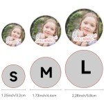 Custom Button Pins, Custom Buttons Custom Pins, Custom Photo Buttons Pins, Campaign Buttons Photo Buttons Custom Badge Make Your Own Buttons, Button Pins(Large- 2.28 inch)