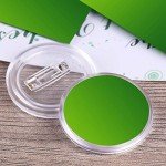 50 Pack Acrylic Button Pins Badge Clear Button Pins Custom Button Pins Kit Blank Button Pins Bulk Photo Buttons Make Your Own Buttons Pins for DIY Craft Supplies(1.5 Inch)