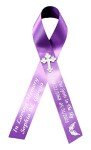 20 Personalized Memorial Service Ribbon Pins for Funeral Celebration of Life Name & Dates - Custom Made Assembled Awareness