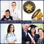 Ceenna 50 Pcs Employee of The Month Lapel Pin Employee Star Recognition Pins Employee Enamel Pins Gold Plated Enamel Employee Pin Performance Reward Pin (Make A Difference)