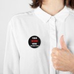 Generic Custom Pins Buttons Bulk Custom Photo Buttons Design Your Own Add Your Logo Picture Name Personalized Metal Pins Pinback Button Badges 1-1007PCS 2.32"" - 5.9cm