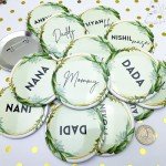 Custom Round Pinback Buttons, Design Your Own Customized 3.5 inch Button Pin