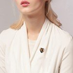 Custom4U Customized Photo Brooch Pin Heart Picture Pins Personalized Wedding Bouquet Charm Memorial Boutonniere Pin Memorial Gift for Women Men