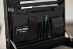 Providence Engraving Badges- Durable Personalized Acrylic Name Tag with 3 Lines of Custom Text and Pin Backing, 1.5" x 3"