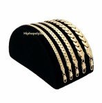 Mens Miami Cuban link Chain Necklace Bracelet 14K Gold Plated