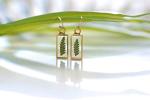 Fern Leaf Earrings with 14k Gold Filled Wire
