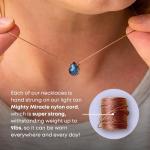 Botswana Agate "Soul Full of Light" Necklace