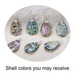 Tree of Life Abalone Shell Jewelry Set