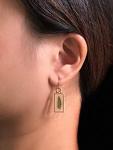 Fern Leaf Earrings with 14k Gold Filled Wire