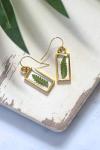 Fern Leaf Earrings with 14k Gold Filled Wire