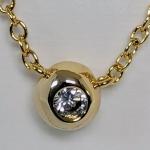 Kendra Scott Mady Gold Necklace with White Stones