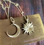 Witch Pendant Friendship Necklaces for Halloween Magic