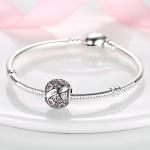 925 Sterling Silver Birthstone Charm Bead for Bracelets