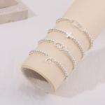 Beaded Stretch Ball Charm Bracelet for Her