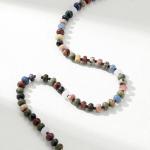 Colorful Gemstone Beaded Choker Necklace for Women
