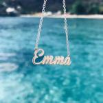Personalized Name Bracelet in Gold and Silver