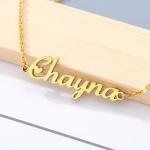 Personalized Name Bracelet in Gold and Silver