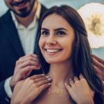 Personalized Gold Wire Name Necklace for Her