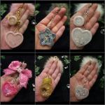 Custom Handmade UV Resin Keychains and Jewelry