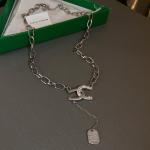 Custom Initial Zircon Heart Necklace