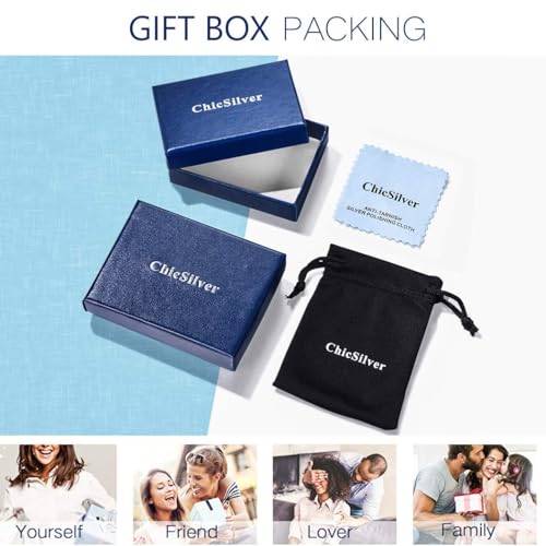 925 Sterling Silver Necklace for Women Tiny Small Heart Necklace Endlessness Love Dainty Necklace, 16" - Mothers Day Necklace