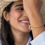 Custom Name Bracelet with Hearts for Loved Ones