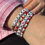 Personalized Glass Bead Friendship Bracelets